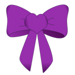 Purple Ribbon for Trauma Informed Care Awareness 